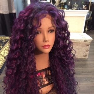 Will Accept Any Reasonable Offer Purple 31" Wig
